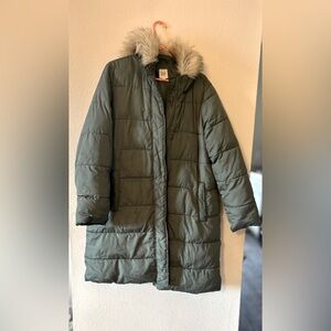 Gap Knee Length Puffer Coat
